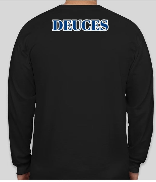 Mens Long Sleeve 22 brand Champion tshirt, Twenty Two brand Long sleeve Mens Tshirt