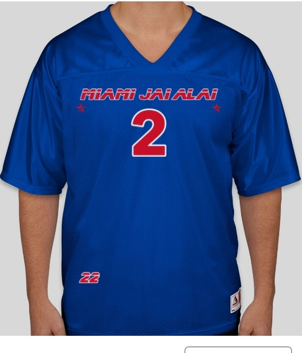 Elijah # 22 Professional Jai alai Player Jersey, Super High quality,  Jai Alai fastest ball Game Jersey, Elijah 22 lightning Jersey