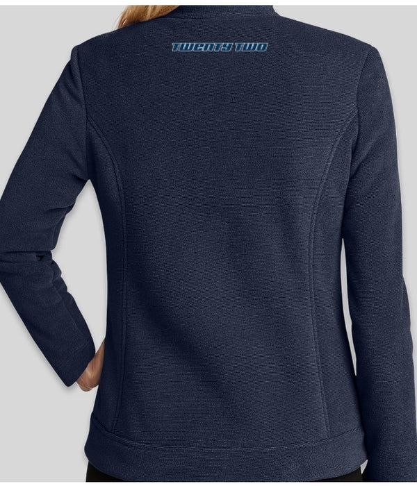Twenty Two Port Authority Women's Ultra Warm Brushed Fleece Jacket, Embroidery Twenty Two Fleece Jacket