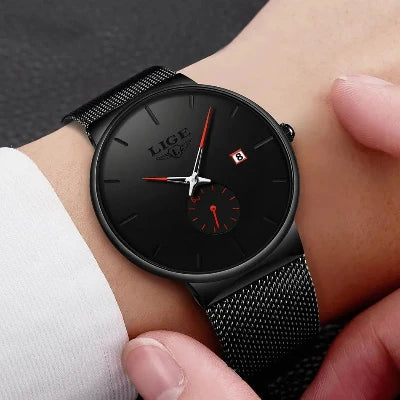 LIGE New Waterproof Watch Men Fashion Military Sports watches