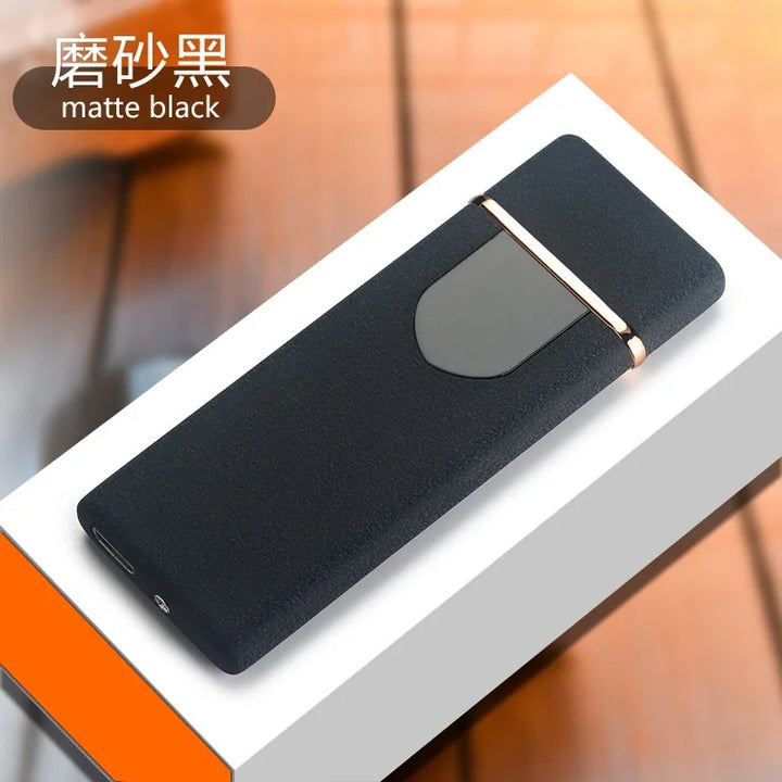 Windproof Electronic Ultra Thin USB Cigarette Lighter, Windproof lighter USB rechargeable, Quality lighter
