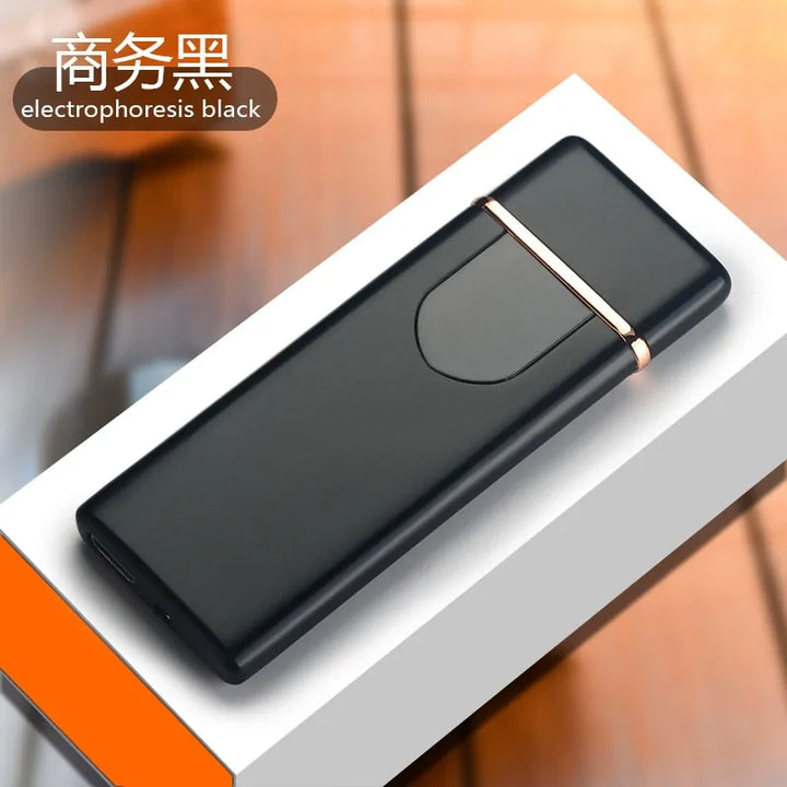 Windproof Electronic Ultra Thin USB Cigarette Lighter, Windproof lighter USB rechargeable, Quality lighter