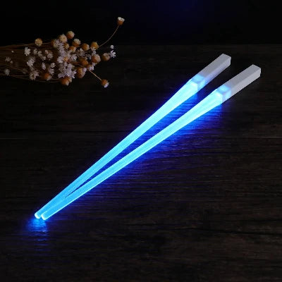 Jedi Chopsticks, LED Light-saber Chopsticks, Glowing light Chopsticks, Star warzz Style Sushi chopsticks